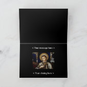 Church Windows 101 Feestdagen Kaart (Binnen)