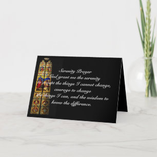 Church Windows 101 Feestdagen Kaart