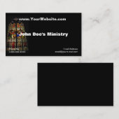 Church Windows-profielkaart Visitekaartje (Voorkant / Achterkant)