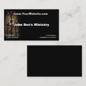 Church Windows-profielkaart Visitekaartje (Voorkant / Achterkant)