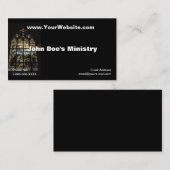 Church Windows-profielkaart Visitekaartje (Voorkant / Achterkant)