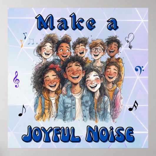 Church Youth Choir Poster (Voorkant)