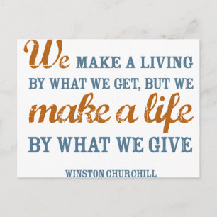 churchill-a life-NOBRK Briefkaart