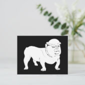 Churchill als Bulldog Briefkaart (Staand voorkant)