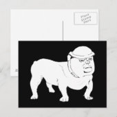Churchill als Bulldog Briefkaart (Voorkant / Achterkant)