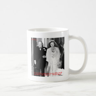 Churchill & beroemde huwelijkscitaat koffiemok
