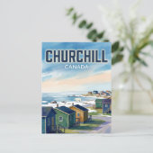 Churchill Canada Briefkaart (Staand voorkant)