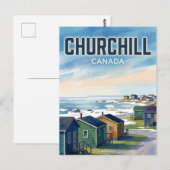 Churchill Canada Briefkaart (Voorkant / Achterkant)