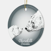 Churchill Canada Ornament Polar Beer Keepslag (Links)