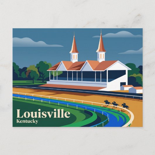 Churchill Downs Kentucky Briefkaart (Voorkant)