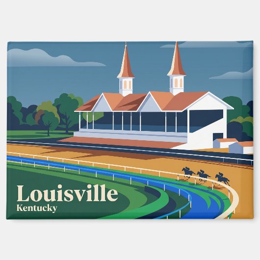 Churchill Downs Kentucky Magneet (Voorkant)