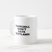 Churchill en Schotland Mok (Voorkant links)