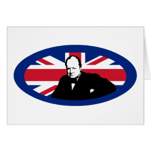 Churchill en Union Jack