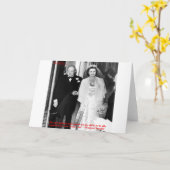 Churchill & Famous Marriage Quote Kaart (Gele Bloem)