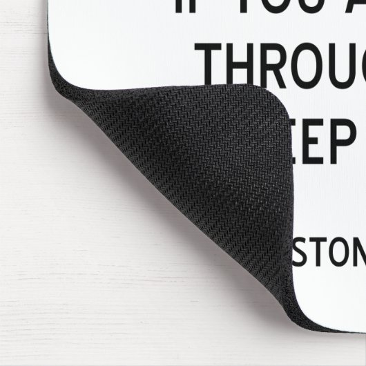 Churchill gaat door de hel-BK Muismat (Hoek)