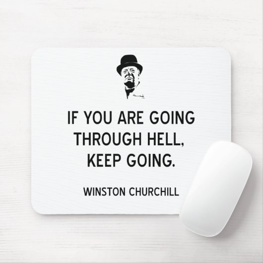 Churchill gaat door de hel-BK Muismat (Met muis)