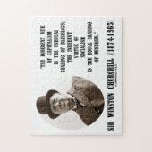 Churchill Inherent Vice of Capitalism Virtuary Quo Legpuzzel (Verticaal)