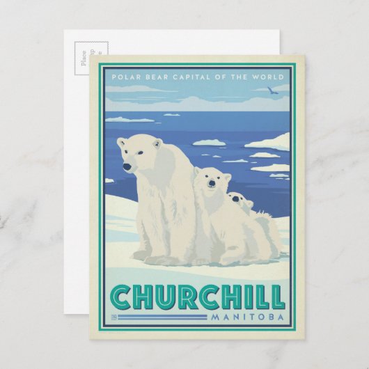Churchill, Manitoba Briefkaart (Voorkant / Achterkant)