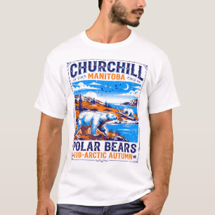 Churchill Manitoba Ijsberen Subarctisch Najaar T-shirt