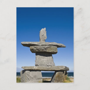 Churchill, Manitoba. Inukshuk Briefkaart