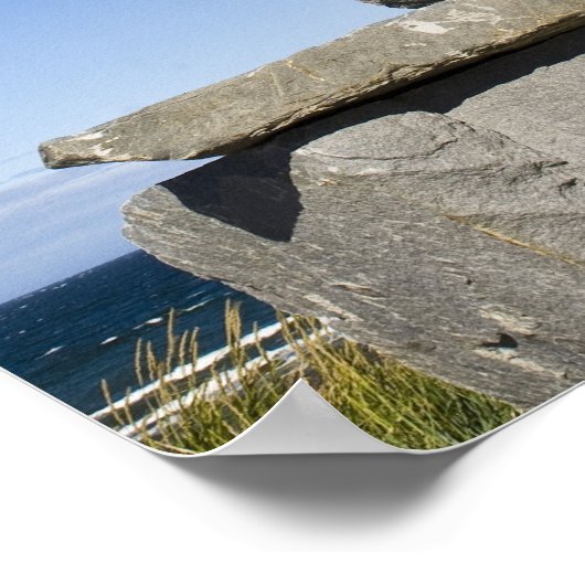 Churchill, Manitoba. Inukshuk Poster (Hoek)