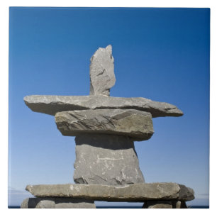 Churchill, Manitoba. Inukshuk Tegeltje