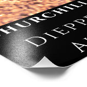 Churchill Mark 3 Model Tank Poster (Hoek)