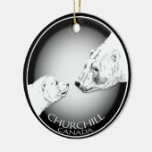 Churchill Ornament Personalized Polar Beer Souveni (Links)