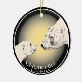 Churchill Ornament Personalized Polar Beer Souveni (Links)