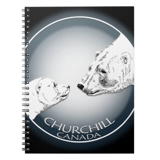 Churchill Polar Beer notebook Beer Art Journal Notitieboek (Voorkant)