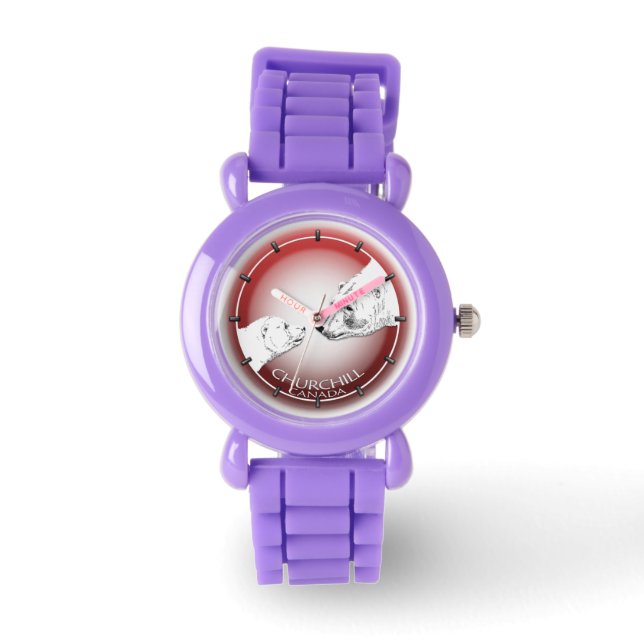 Churchill Polar Beer Watch Souvenir Wrist Watch Horloge (Voorkant)