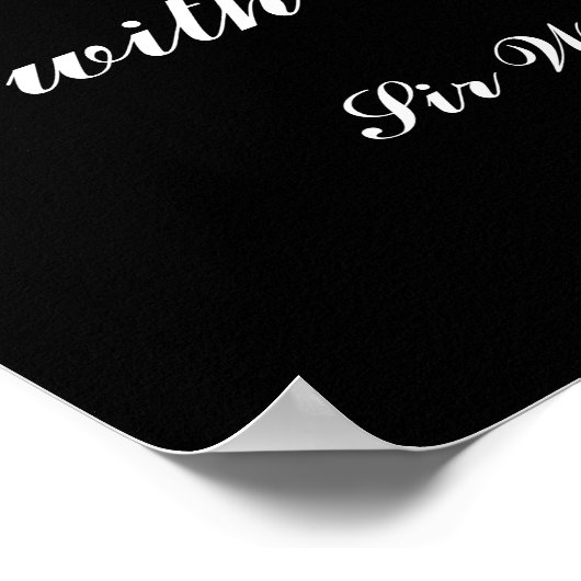 Churchill Quote Poster (Hoek)