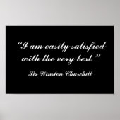Churchill Quote Poster (Voorkant)