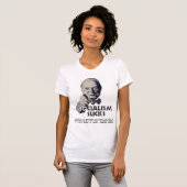 Churchill Quote:  Socialisme Sucks! T-shirt (Voorkant volledig)