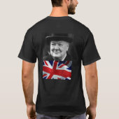churchill-quote t-shirt (Achterkant)