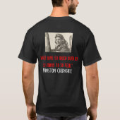 churchill-quote t-shirt (Achterkant)