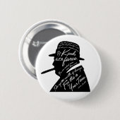 Churchill Round Button (Voorkant /achterkant)