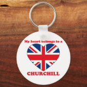 Churchill Sleutelhanger (Voorkant)