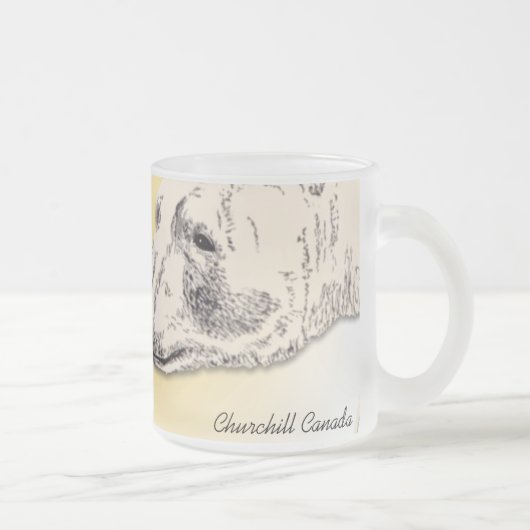 Churchill Souvenir Cup Polar Beer Art Mokken Gifts (Rechts)