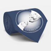 Churchill Souvenir Necktie Polar Beer Art Stropdas (Opgerold)