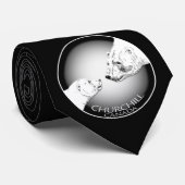 Churchill Souvenir Necktie Polar Beer Art Stropdas (Opgerold)