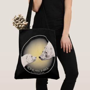 Churchill Souvenirs Polar Beer Art Shirten & Gifts Tote Bag