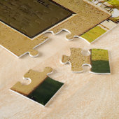 Churchill-standbeeld Toronto. Legpuzzel (Zijkant)