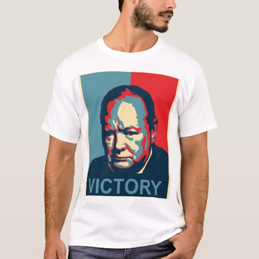 churchill t-shirt (Voorkant)