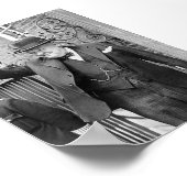 Churchill V-teken Poster (Hoek)