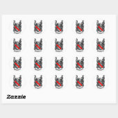 CHURCHILL Wapen Ronde Sticker (Vel)