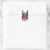 CHURCHILL Wapen Ronde Sticker (Tas)