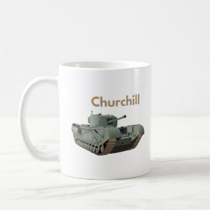 Churchill WW2 British Tank Koffiemok