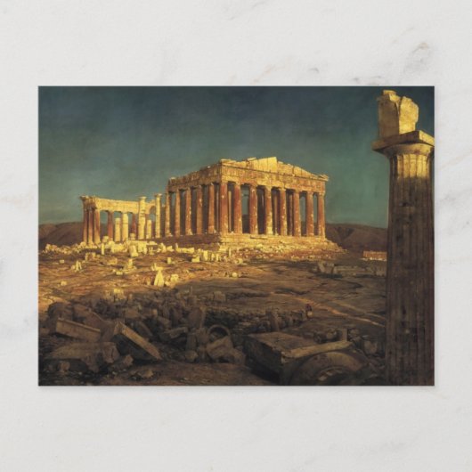 Church's "Parthenon" postcard Briefkaart (Voorkant)