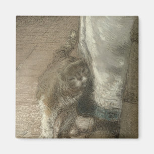 Churning Butter, 1866-68 Magneet